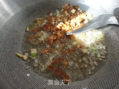 Make Spam and eggplant step 7