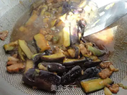 Make Spam and eggplant step 9