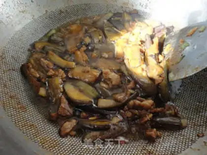 Make Spam and eggplant step 10