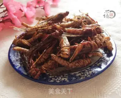Make Fried insects step 5