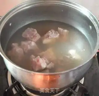 Make Peanut bone ink soup step 2