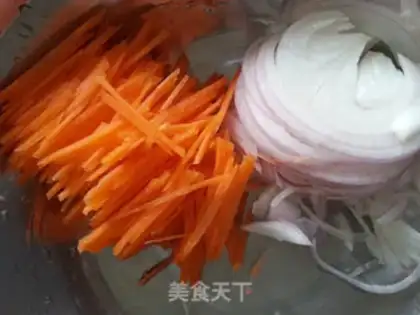 Make Carrot onion beans step 3