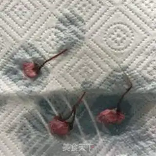 Make Cherry ice powder step 5
