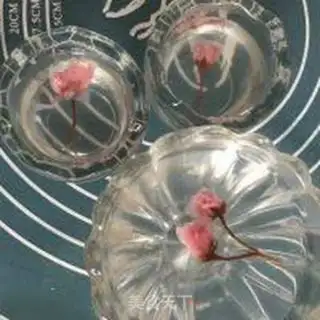 Make Cherry ice powder step 6