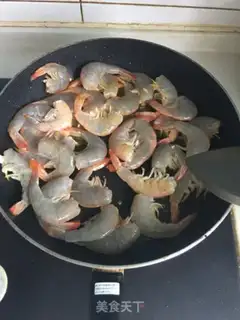 Make Spicy shrimp step 3