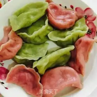 Make Colour dumplings step 2