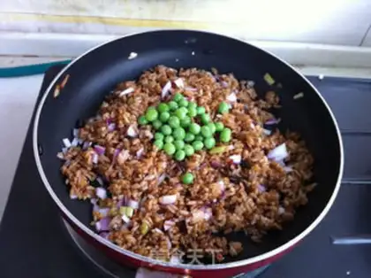 Make Soybean rice step 7