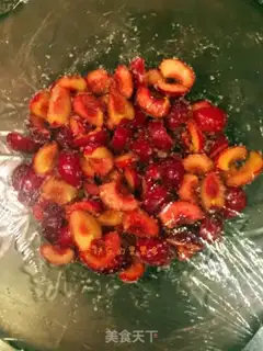 Make Homemade sugar cherries step 2