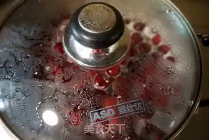 Make Homemade cherry sauce step 8