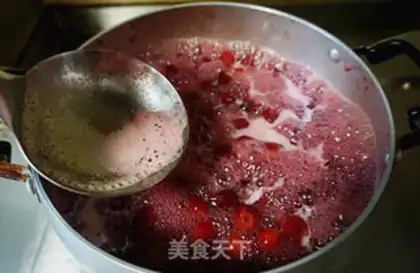 Make Homemade cherry sauce step 9