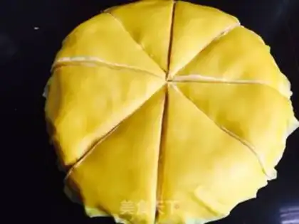 Make The durian cake step 12