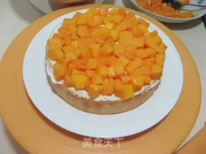 Make DORAEMON CREAM CAKE step 5