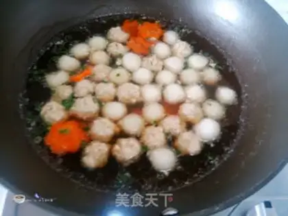 Make Porkball soup step 10