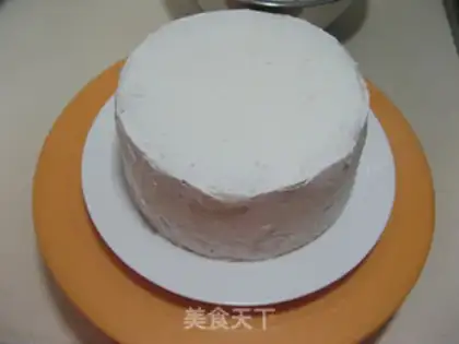 Make DORAEMON CREAM CAKE step 8