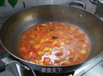 Make Tomato beef noodles step 12