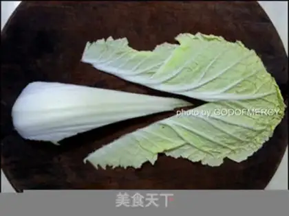 Make The scalding of the pressure of the cabbage step 2