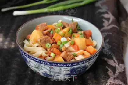 Make Tomato beef noodles step 13