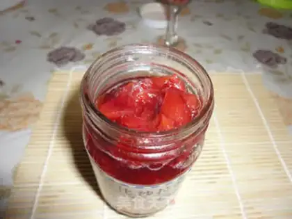 Make Cherry sauce step 4