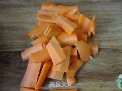 Make Orchid makes carrots step 1