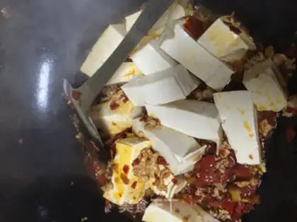 Make Fish tofu step 7