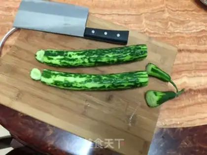 Make Cold cucumber step 1