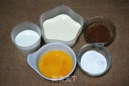 Make Chocolate pudding step 0