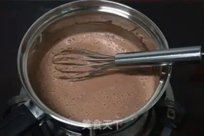 Make Chocolate pudding step 2