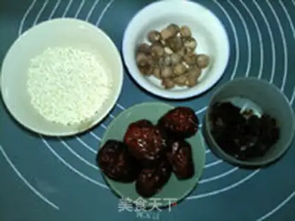 Make The gruels of the red palms step 0