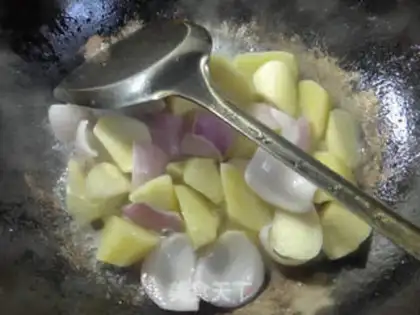 Make Onion whited potatoes step 8