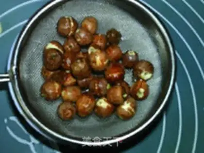 Make The gruels of the red palms step 1