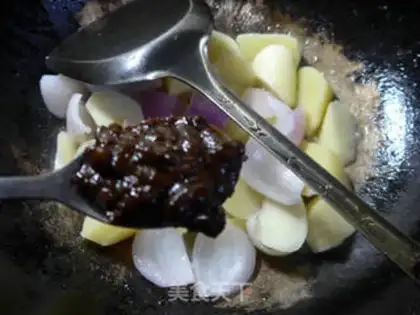 Make Onion whited potatoes step 9