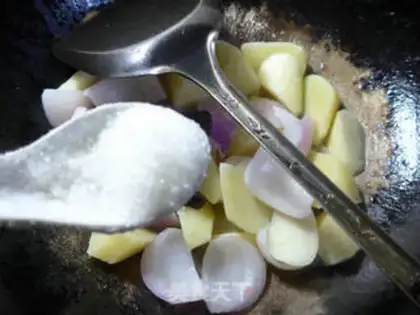 Make Onion whited potatoes step 10
