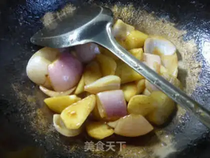 Make Onion whited potatoes step 12