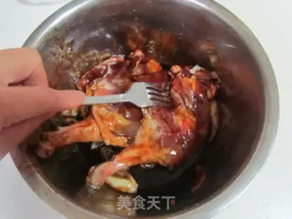 Make Secret duck legs step 3