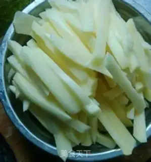 Make Garlic potatoes step 1