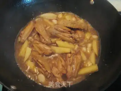 Make Red fried chicken fins and fries step 9
