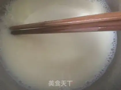 Make Mango pudding step 5