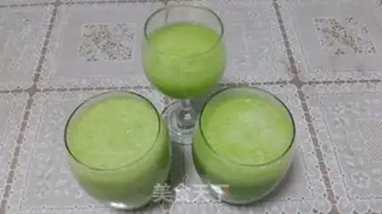 Make Fresh cucumber juice step 4