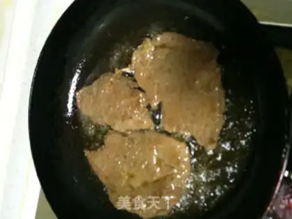 Make Black pepper steak step 7
