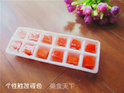 Make Crystal melon ice step 3