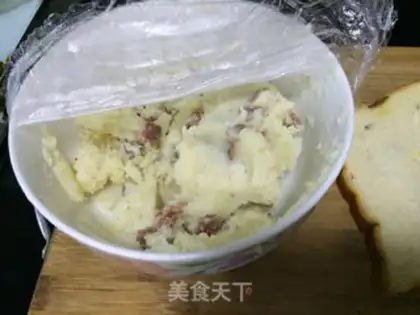 Make Cheese mashed mashed toast step 0