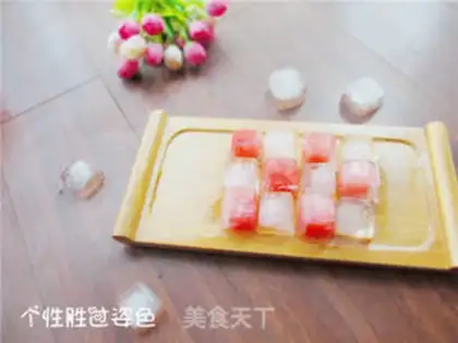 Make Crystal melon ice step 4