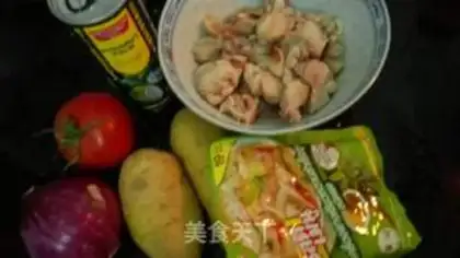Make Green curry chicken step 0