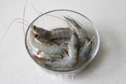 Make Microwave shrimp gin mushrooms step 0