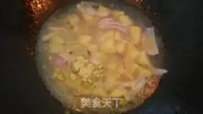 Make Green curry chicken step 4