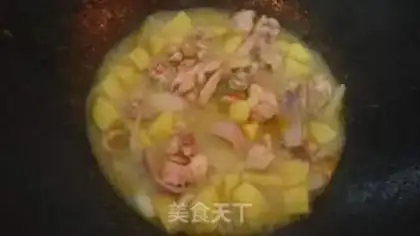 Make Green curry chicken step 5