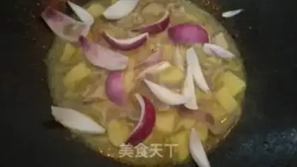 Make Green curry chicken step 6