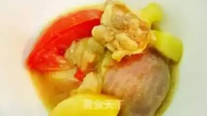 Make Green curry chicken step 9