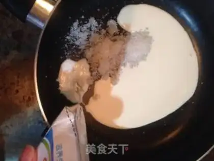 Make Cream-cream ice cream step 3