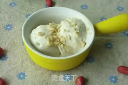 Make Peanut ice cream step 4